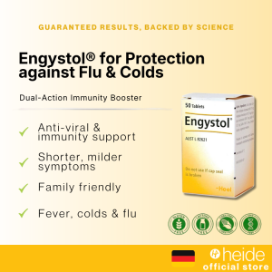 Engystol Dual-Action Supplement (50s) – Natural Antiviral Immune Boosting Cold & Flu Relief