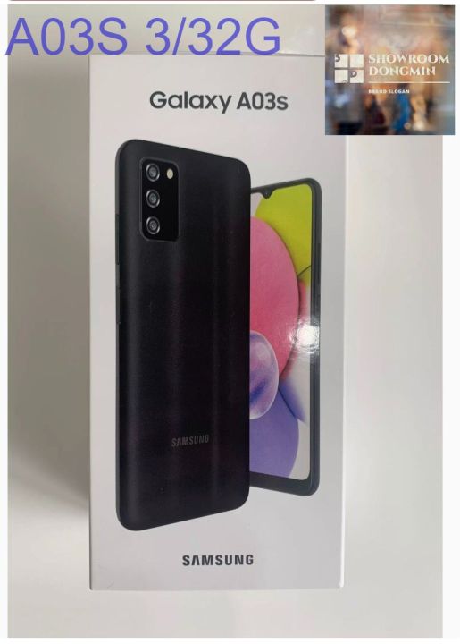 Điện thoại Samsung Galaxy A03s (3GB/32GB) - Hàng chính hãng - Màn hình rộng 6.5 inch, bộ ba camera sắc nét, cổng sạc Type-C tiện dụng