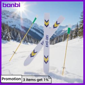 banbi 1ชุดบ้านตุ๊กตาไม้ขนาดเล็กบอร์ดสกีไม้ตกแต่งฉากคริสต์มาสบ้านตุ๊กตาอุปกรณ์คริสต์มาสของเล่นของขวัญสำหรับเด็ก