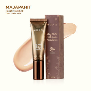 MUAQ Clay Matte Full Cover Foundation