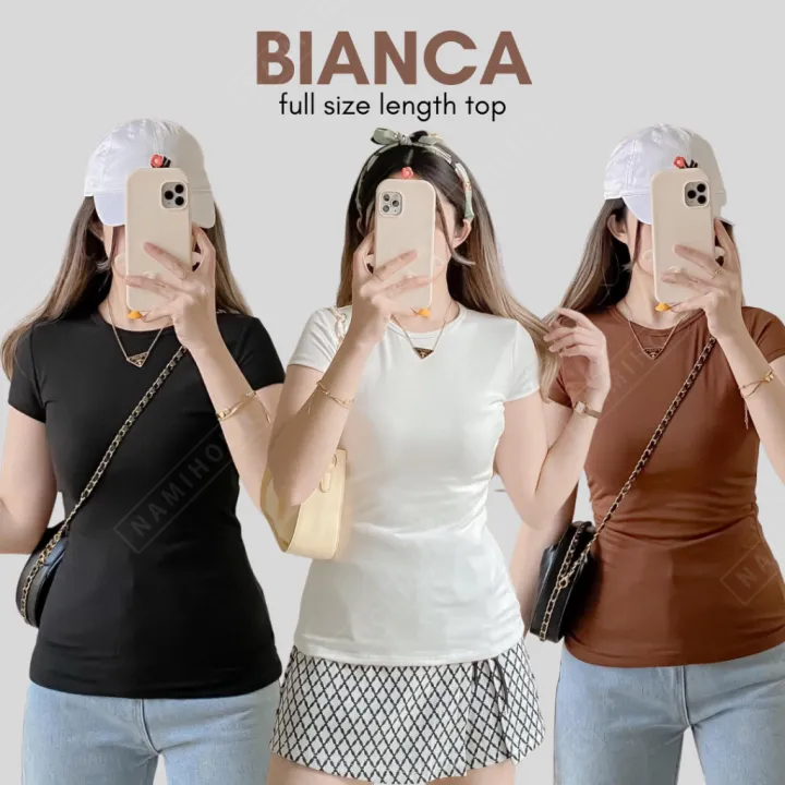 Bianca Full Length Shirt I Double Line Fabric I XS to MEDIUM