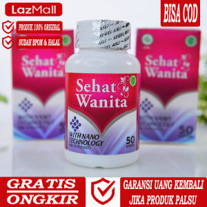 Sehat Wanita Obat Khusus Penyakit Seputaran Wanita Asli Original 100% Asli With Nano Technology BPOM Halal - Obat Herbal Sehat Wanita Isi 50 Kapsul Dan Isi 100 Kapsul