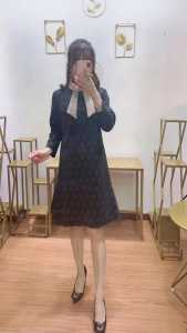 ASH110011 DRESS TUNIK KATUN STRETCH IMPORT PREMIUM WANITA