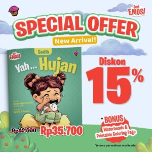 [Buku Anak] Seri Emosi Sedih: Yah … Hujan