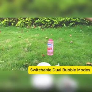 【SG Stock】 Bubble Maker Handheld Bubble hine for Kids Outdoor Bubble Blaster Toy with Solution