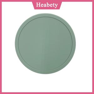 Heabety Không trượt Silicone uống đế lót ly lớn màu đen cup Coaster Set cho đồ uống ngoài trời chống vết & chịu nhiệt-cup Tab