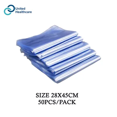 Heat Shrink Film PVC 20Pcs / 50Pcs Wrap Bags Sealing Packaging Shoes Hamper Bottle | PVC热缩膜热收缩袋透明标签膜包鞋膜透明礼盒塑封袋吸塑膜热塑袋