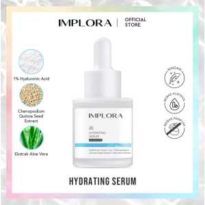 Implora Serum Wajah 20ml - Face Serum Acne Luminous Brightening Midnight Peeling Hydrating 24k Gold Serum - Virgo Shoop