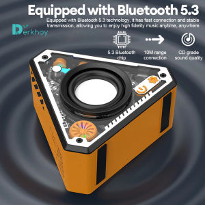 NEW Product ลำโพงบลูทูธ V2 เชื่อมต่อได้2ตัว ขนาดเล็กมินิ พกพาง่าย ใช้งานกลางแจ้งได้เสียงดี ระบบ TWS จับคู่ลำโพงแบบสเตอริโอ Bluetooth