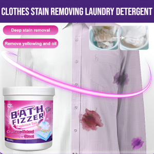 Clothes Stain Removing Laundry Detergent Explosive Salt Laundry Fabric Cleaner Household Bleach To Yellow Stains Adult Baby Clothes Universal