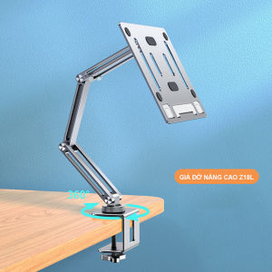 Giá đỡ kẹp bàn Laptop Macbook iPad Sách đa năng điều chỉnh gấp gọn
