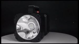 Double head flashlight rechargeable water proof Daiki D1108