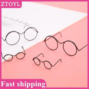 ZTOYL💝 Fashion Round Frame Lensless Retro Cool Doll Glasses For Doll Accessories
