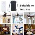[Arrived within 3 days] Smart Adjust Speed Light Fan Remote Control, Universal Ceiling Fan Lamp Remote Controller Kit Remote. 