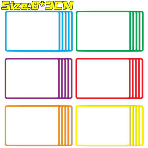 5-50ชิ้นป้ายแม่เหล็กใช้ซ้ำได้แห้งลบป้ายแม่เหล็กแบบพกพาตู้เย็นภายในบ้านสำนักงานโรงเรียนไวท์บอร์ดสติ๊กเกอร์ดิสเพลย์