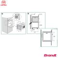 Brandt BKC7142LX 45cm COMBI MICROWARE. 