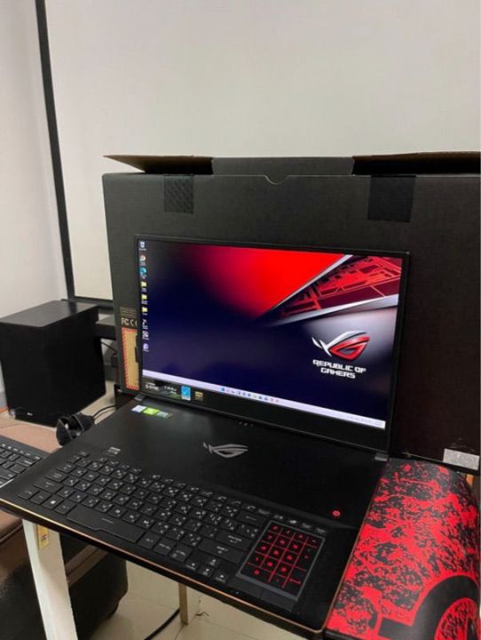 Asus ROG Zephyrus S(GX531) i7 8750H with RTX2080-สภาพสวยครบยกกล่อง ตาม ...