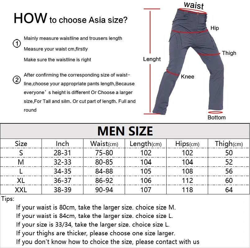 Tactical Quick Dry Cargo Pants Men Summer Thin Outdoor Camping Trekking  Mountain Hiking Army Military Waterproof Work Trousers