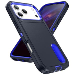 Heavy Duty Shockproof Phone Case For iPhone 18 Pro Max 17 16 15 14 Built-in Kickstand Rugged Protective Cover Anti Drop Hard Casing
