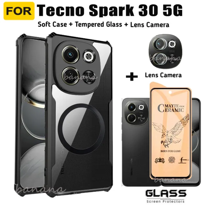 For%20Tecno%20Spark%2030%205G%20Anti-Drop%20Acrylic%20Shell%20Protective%20Cover%20With%20Ring%20Iron%20Sheet%20Magnet%20For%20Tecno%20Spark%2030%20Pro%2020%20Pro%205G%2030C%20Anti-blue%20Ray%20Tempered%20Glass%20and%20Lens%20Film%20-%20Image%204