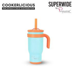 La gourmet Superwide Summerset Thermal Mug (540ml) - Matte Surface Durable Stainless Steel Thermal Flask Temperature Retention