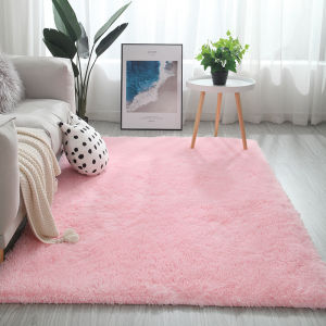 Karpet Bulu Lembut Fluffy Carpet Soft Shaggy Anti-Skid Rug Mat