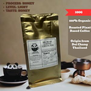 【BIG BEAR】Single Origin Espresso[Honey Taste] | DOI CHANG Roasted GROUD COFFEE | GROUD Kopi Segar