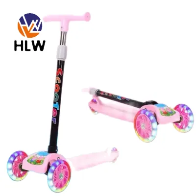 HLW KIDS OUTDOOR TOY FOLDING SCOOTER FOR BOYS AND GIRLS
