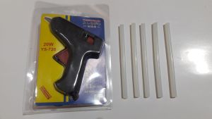 Tembakan Glue Gun Listrik Lem Kecil Pistol 10W Bonus 5pc Lem