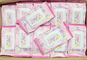 👶 ทิชชู่เปียกเล็กลิตเติ้ลทวินสตาร์ ลายน่ารัก ทิชชู่เด็ก Baby เหมาะกับเด็ก อ่อนโยน ไม่มีแอลกอฮอล์