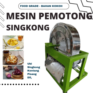Mesin Potong Ubi Pemotong Keripik Singkong Tipis Mesin Potong Keripik Singkong