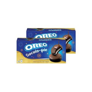 Oreo Socola-Pie เค้กโอริโอสอดไส้มาร์ชเมลโล่ เคลือบช็อกโกแลต ขนาด 112 / 168 กรัม มี 2 รสชาติ จากเวียดนาม