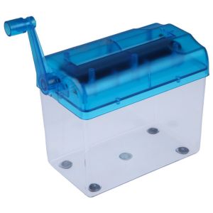 Mini Paper Shredder Manual Paper Cut Manual Shredder Portable for Office Home Private Document Destroy