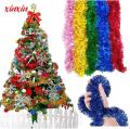 1.5M christmas garland/Tinsel Garlands/decor/ribbon/prop,christmas tree/party/ ornamen DIY,PVC. 