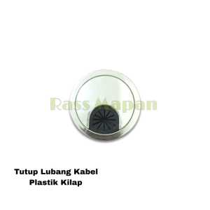 Tutup Lubang Kabel Komputer Grommet Plastik