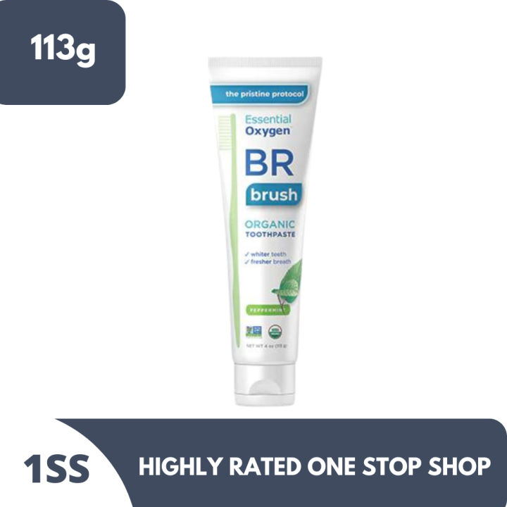 Essential Oxygen Br Organic Toothpaste Peppermint 113g Lazada Ph