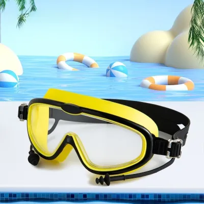 SKISOPGO Kids Swimming Goggles Anti Fog Waterproof Swim Goggles Swimming Gear Mata Berenang Kanak Kanak
