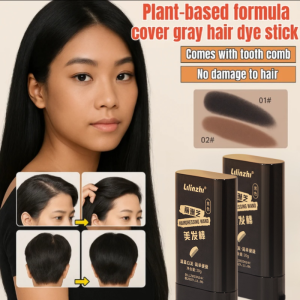 Plant Hair Dye Comb Stick Covering White Hair Waterproof And Sweat-Proof Hair Dye Comb Pure Plant Hair Dye Stick