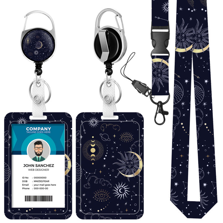 MC Dumpster Fire Lanyards for ID Badges and Keys, Funny Badge Reel