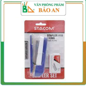 Dập Ghim Số 10 Xoay Chiều Stacom C120S - Văn phòng phẩm Bảo An