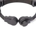 Telescopic Heavy Duty Tactical Throat Vibration Mic Headphone Headset Microphone NATO Plug for Radio. 