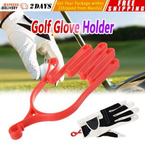 【2PCS】Golf Glove Holder Golfer Tool Plastic Golf Gloves Rack Dryer Golf Glove Stretcher Hanger Golf Accessories Golf-Glove-Holder