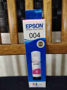 004 INK WITH BOX COMPATIBLE TO PRINTERS ● L1110 ● L1210 ● L3100 L3101 L3106 L3108 ● L3110 L3115 L3116 L3118 L3119 ● L3150 L3151 L3156 L3158 ● L3160 ●