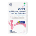 ELEVIT MULTIVITAMIN, MINERAL, TRACE ELEMEN DAN VITAMIN D3 1000 IU - PERSIAPAN, KEHAMILAN (30 TABLET). 
