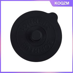 KOQZM 1pcs Universal Silicone Glass Cup Cover Sealing Protective Lid Heat Temperature Preserve for Coffee Milk Cup with Convex Handle