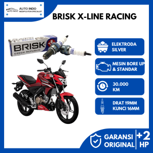 Busi Motor Racing Yamaha Vixion Busi Brisk X-line Xline AOR12-X8 100% Ori