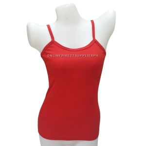 1pc Freesize sando fits S to L one size RED color soaghetti sando blouse for women sando for women adult