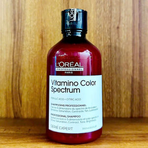 Dầu gội 300ml giữ màu tóc nhuộm bảo vệ màu tóc nhuộm LOreal VitaminoColor - Loại tóc khuyên dùng: 300ml