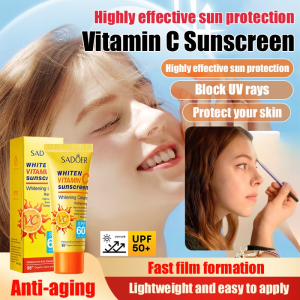 ⚡【SPF50+ high protection】⚡ Lightweight sunscreen Easy to apply whitening sunscreen Waterproof and sweat-proof fast film formation sunscreen