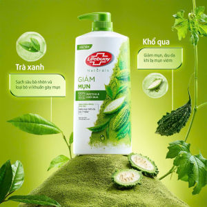 Sữa Tắm Lifebuoy Matcha & Khổ Qua 800g - Sạch Khuẩn Làm Sạch Da Giảm Mùi Cơ Thể Hương Thơm Dễ Chịu